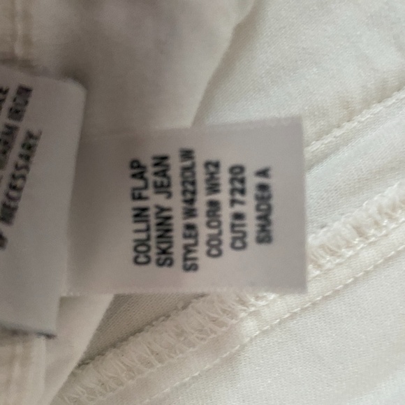 Hudsons Jeans | White | Collin | Size 27 - Picture 5 of 7